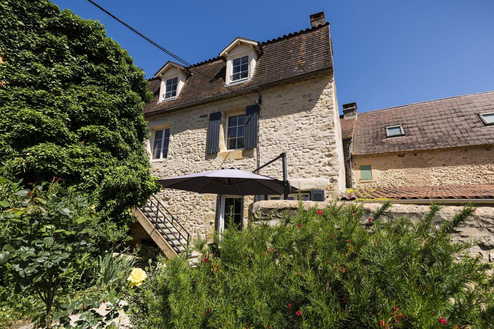 Le Trefle A Quatre Feuilles Hotel Siorac-en-Perigord Bagian luar foto