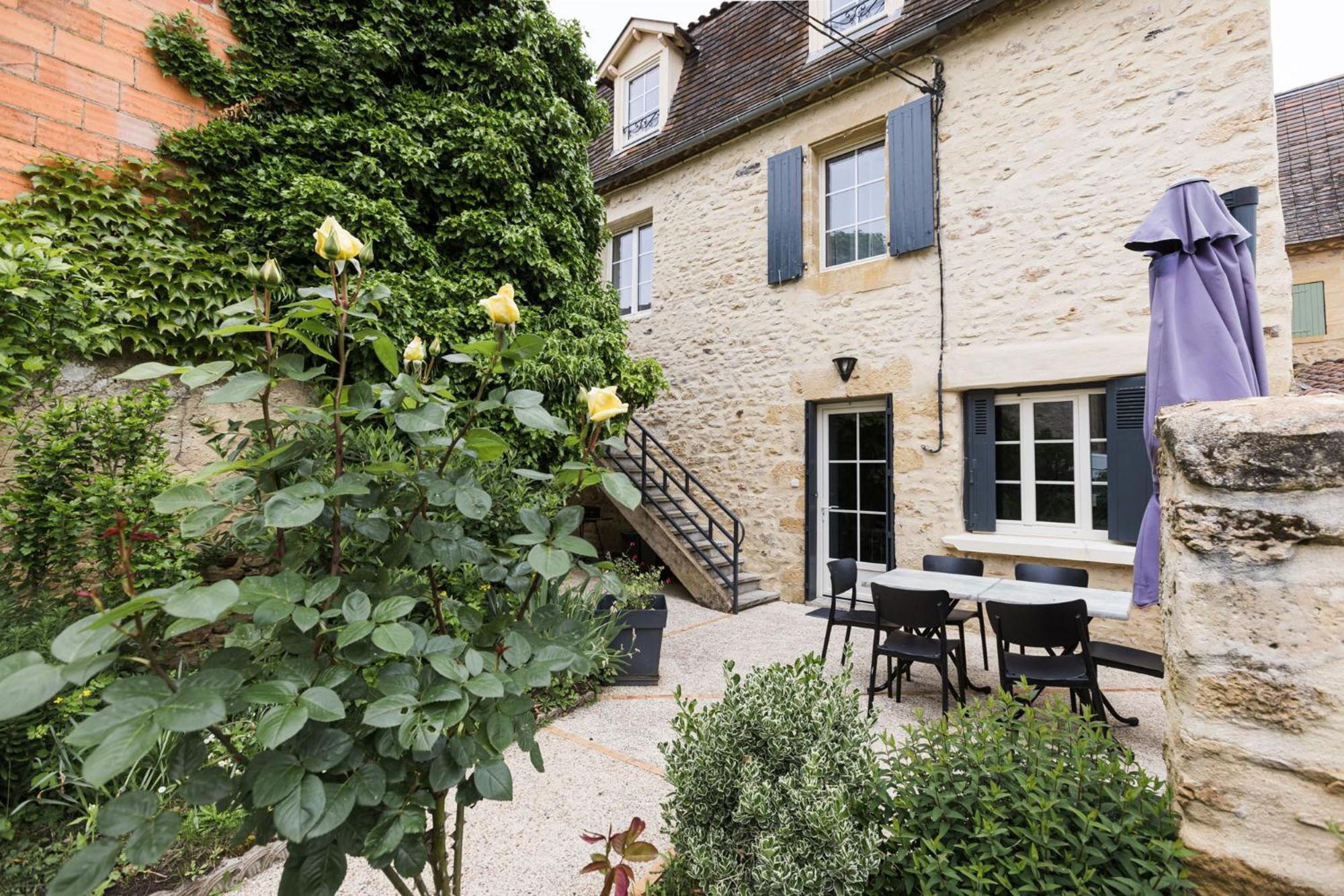 Le Trefle A Quatre Feuilles Hotel Siorac-en-Perigord Bagian luar foto