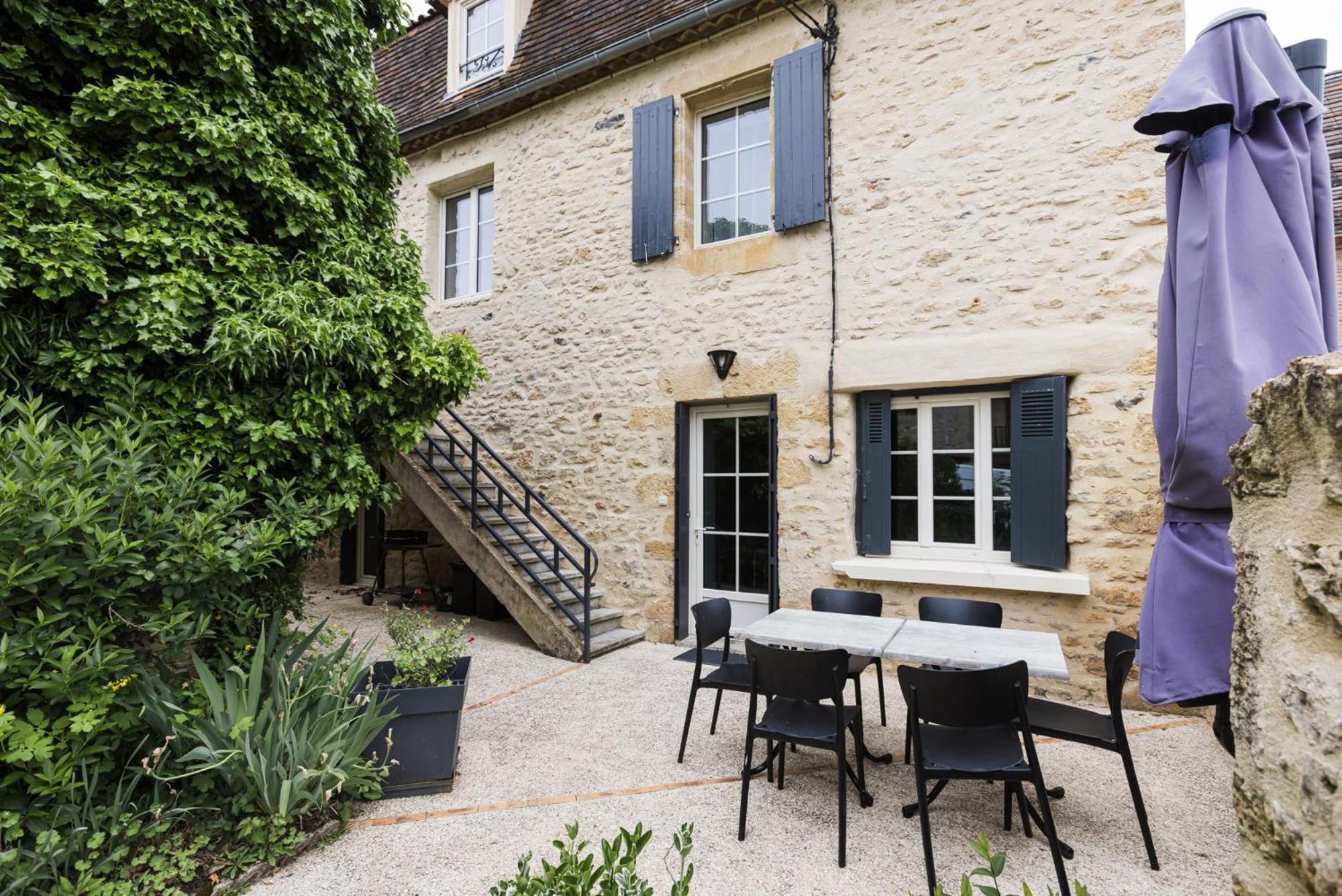 Le Trefle A Quatre Feuilles Hotel Siorac-en-Perigord Bagian luar foto